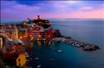 Vernazza at dusk